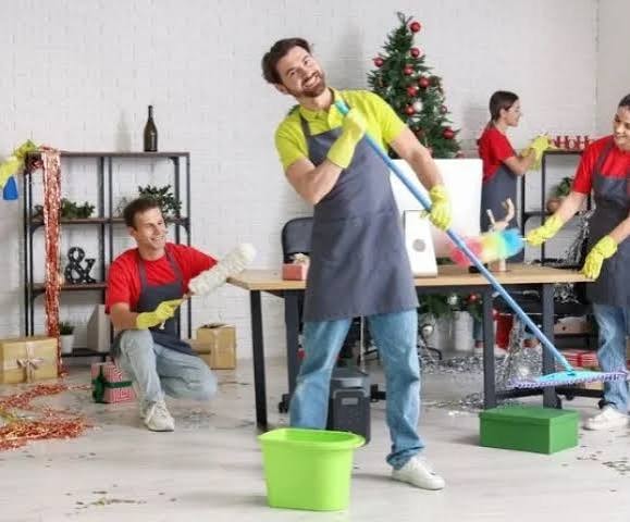 Deep clean after corporate event