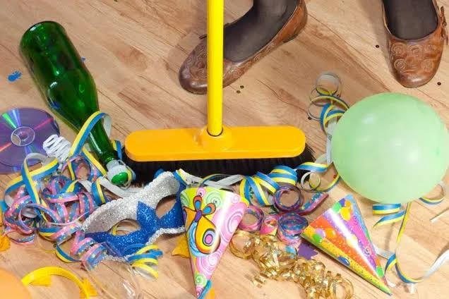 Venue Reset cleaning team at work